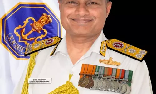 वाइस एडमिरल कृष्णा स्वामीनाथन को नया नौसेना प्रमुख नियुक्त किया गया वाइस एडमिरल कृष्णा स्वामीनाथन को नया नौसेना प्रमुख नियुक्त किया गया
