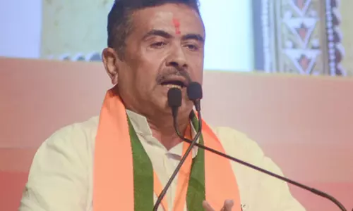 पहली भाजपा कैबिनेट के शपथ ग्रहण में पीएम मोदी की मौजूदगी बंगाल के लिए एक ऐतिहासिक सवेरा : सुवेंदु अधिकारी पहली भाजपा कैबिनेट के शपथ ग्रहण में पीएम मोदी की मौजूदगी बंगाल के लिए एक ऐतिहासिक सवेरा : सुवेंदु अधिकारी