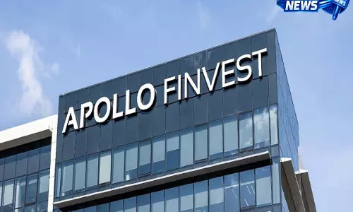 Apollo Finvest India: कुल आय ₹2,124.60 लाख, शुद्ध लाभ ₹695.49 लाख Apollo Finvest India: कुल आय ₹2,124.60 लाख, शुद्ध लाभ ₹695.49 लाख