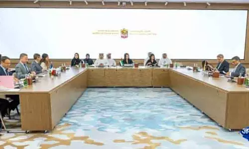 भारत, UAE और फ्रांस त्रिपक्षीय सहयोग के रोडमैप पर सहमत हुए भारत, UAE और फ्रांस त्रिपक्षीय सहयोग के रोडमैप पर सहमत हुए