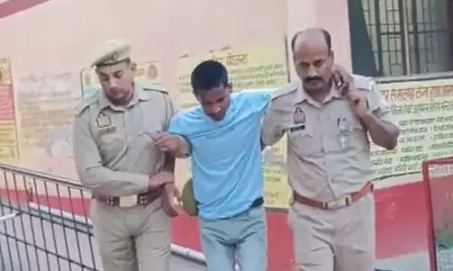 25 हजार का इनामी बदमाश गिरफ्तार, मुठभेड़ के दौरान पैर में लगी गोली