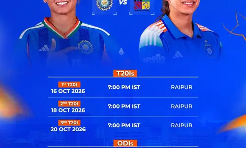 रायपुर में इस बार तीन womens bilateral series मैच होंगे रायपुर में इस बार तीन womens bilateral series मैच होंगे