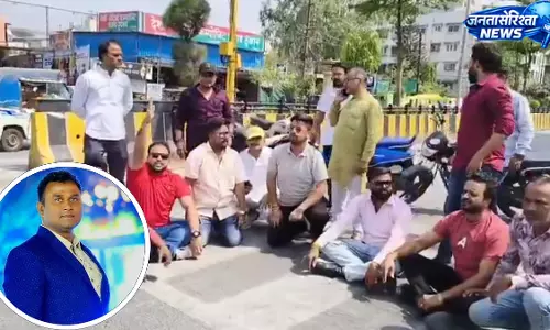इंदौर में ट्रैफिक चेकिंग पर BJP नेता-पुलिस विवाद का वीडियो वायरल