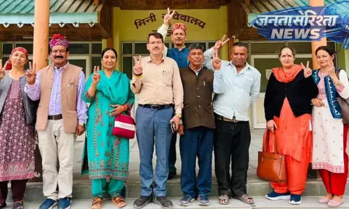 Himachal में निकाय चुनाव: बंजार नगर पंचायत में मतदान से पहले ही अध्यक्ष तय Himachal में निकाय चुनाव: बंजार नगर पंचायत में मतदान से पहले ही अध्यक्ष तय