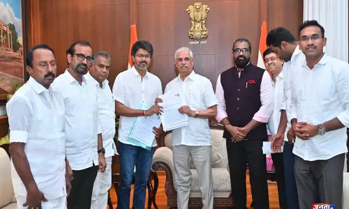 TVK प्रमुख विजय जल्द मिल सकते हैं तमिलनाडु के राज्यपाल से