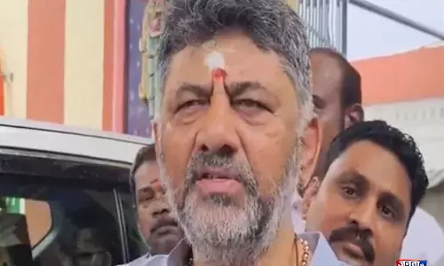 कर्नाटक: डिप्टी CM शिवकुमार ने थिरुनल्लार मंदिर का दौरा किया, धर्मनिरपेक्ष ताकतों की एकता का किया आह्वान