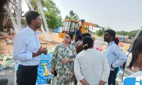 राजगीर मलमास मेला: पाथवे से 20 फीट पीछे लगेंगी दुकानें, एडीएम ने खुद कराई मापी