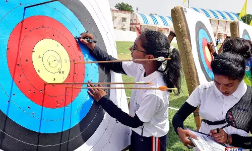 Archery World Cup: साहिल जाधव ने भारत के एकमात्र कंपाउंड पदक के रूप में कांस्य पदक जीता Archery World Cup: साहिल जाधव ने भारत के एकमात्र कंपाउंड पदक के रूप में कांस्य पदक जीता