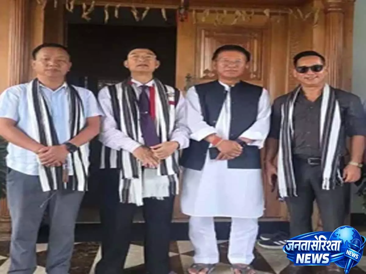 NAHARLAGUN: AAPGA और AOA अध्यक्ष ने राज्य में जिमनास्टिक लोकप्रिय बनाने पर की चर्चा NAHARLAGUN: AAPGA और AOA अध्यक्ष ने राज्य में जिमनास्टिक लोकप्रिय बनाने पर की चर्चा