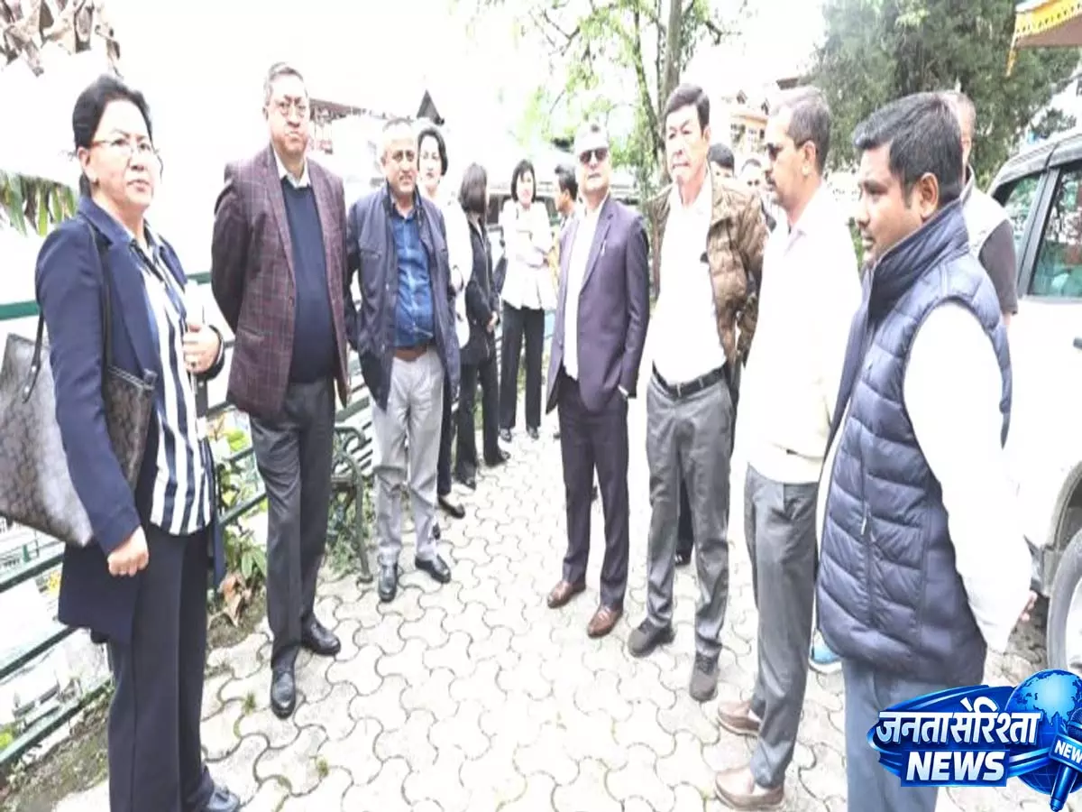 Sikkim: DHH और आर्काइव्स का साइट इंस्पेक्शन करने के लिए ITS ने किया दौरा Sikkim: DHH और आर्काइव्स का साइट इंस्पेक्शन करने के लिए ITS ने किया दौरा
