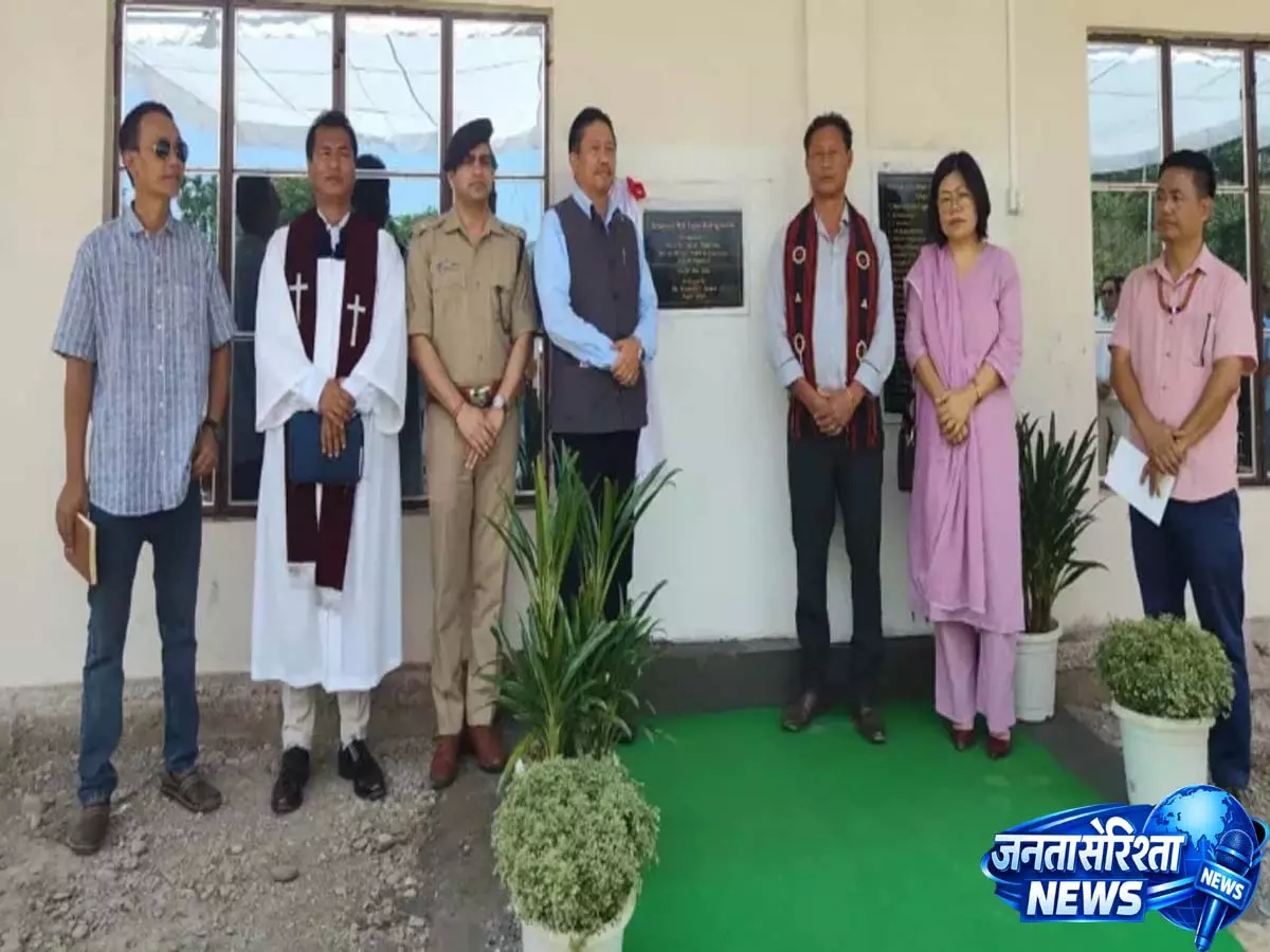 Nagaland : जैकब ने निउलैंड में बहुउद्देश्यीय ‘अको की’ भवन का विधिवत उद्घाटन Nagaland : जैकब ने निउलैंड में बहुउद्देश्यीय ‘अको की’ भवन का विधिवत उद्घाटन