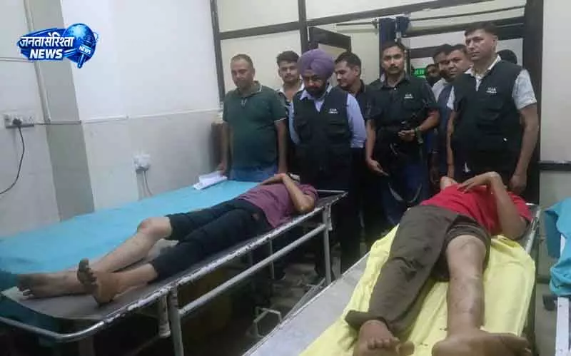 मवेशी तस्करी मामला: Ambala पुलिस के साथ मुठभेड़ के बाद 2 लोग पकड़े गए मवेशी तस्करी मामला: Ambala पुलिस के साथ मुठभेड़ के बाद 2 लोग पकड़े गए