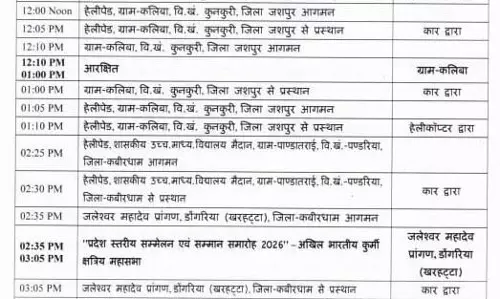 CM साय आज कबीरधाम दौरे पर