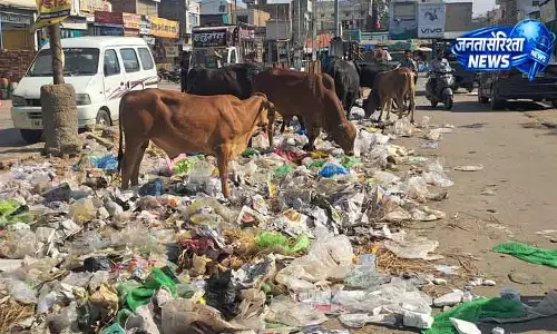 Haryana की सड़कें: कचरे की वजह से हालात खराब