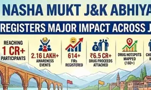 नशा मुक्त Jammu -Kashmir अभियान का जम्मू-कश्मीर में बड़ा असर दिखा