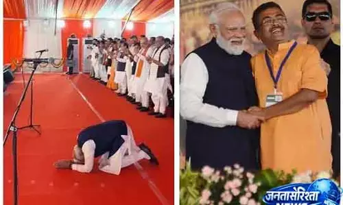 पश्चिम बंगाल: सुवेंदु अधिकारी बने CM, शपथ ग्रहण में 5 MLA शामिल