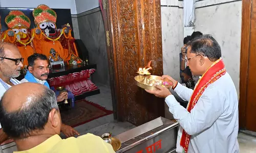 CM विष्णुदेव साय हरिनाम संकीर्तन नामयज्ञ में हुए शामिल
