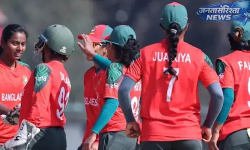 ICC महिला टी20 विश्व कप 2026 के लिए बांग्लादेश ने घोषित की 15 सदस्यीय टीम ICC महिला टी20 विश्व कप 2026 के लिए बांग्लादेश ने घोषित की 15 सदस्यीय टीम