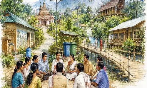 Sikkim : चार नॉर्थ ईस्टर्न राज्यों की पंचायतों को नेशनल अवार्ड 2025