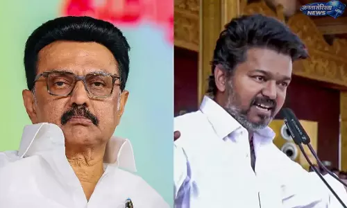तमिलनाडु में नई सरकार को Stalin की बधाई, विजय के नेतृत्व की शुरुआत का स्वागत तमिलनाडु में नई सरकार को Stalin की बधाई, विजय के नेतृत्व की शुरुआत का स्वागत