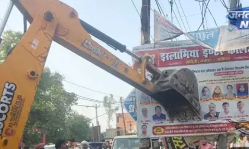 Rudauli: अतिक्रमण पर प्रशासन की सख्ती, 48 घंटे में फिर कार्रवाई की चेतावनी