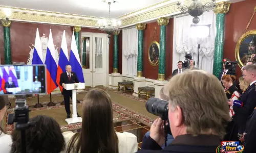 Putin का दावा, भारत-चीन-अमेरिका को जानकारी से यूक्रेन संघर्ष-विराम की राह बनी Putin का दावा, भारत-चीन-अमेरिका को जानकारी से यूक्रेन संघर्ष-विराम की राह बनी