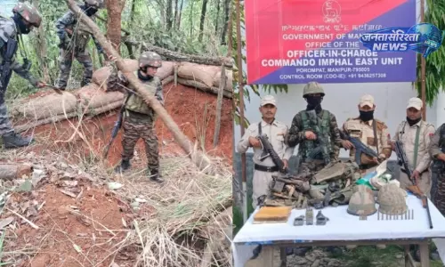 Manipur : सुरक्षा बलों की बड़ी कार्रवाई, सात बंकर नष्ट, भारी मात्रा में हथियार बरामद