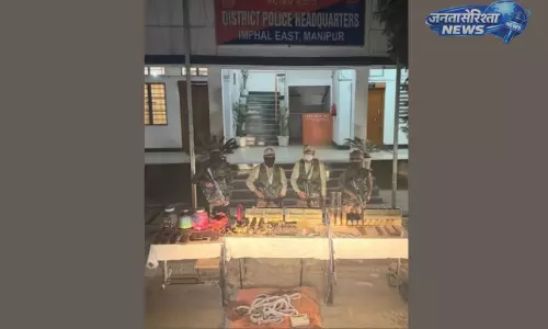मणिपुर में बड़ा आतंकी साजिश नाकाम, 13 किलो IED समेत भारी हथियार बरामद