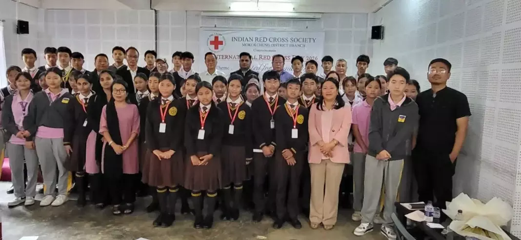 Nagaland: IRCS मोकोकचुंग ने विश्व रेड क्रॉस दिवस मनाया Nagaland: IRCS मोकोकचुंग ने विश्व रेड क्रॉस दिवस मनाया