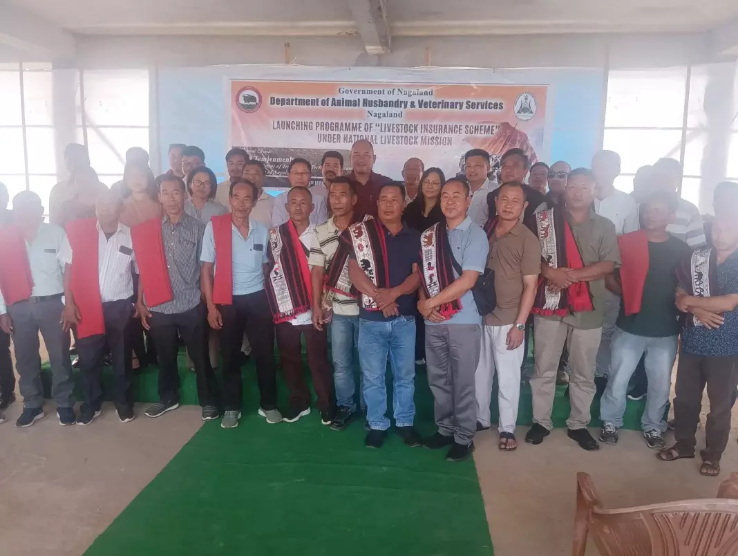 Nagaland: खार में पशुधन बीमा योजना शुरू की गई