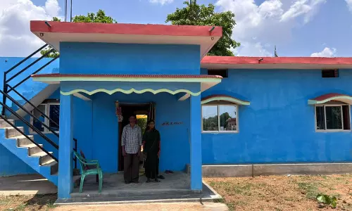प्रधानमंत्री आवास योजना से मगनलाल के परिवार को मिला पक्का आशियाना प्रधानमंत्री आवास योजना से मगनलाल के परिवार को मिला पक्का आशियाना