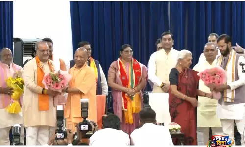 Yogi Cabinet में छह नए मंत्री शामिल, जिनमें एक महिला भी, 2 राज्य मंत्रियों को पदोन्नति Yogi Cabinet में छह नए मंत्री शामिल, जिनमें एक महिला भी, 2 राज्य मंत्रियों को पदोन्नति
