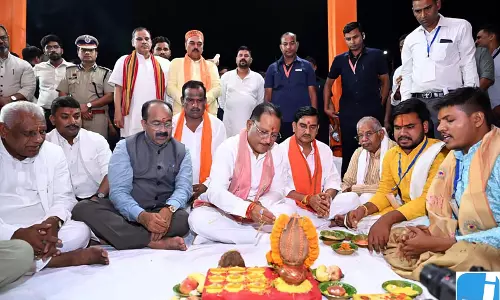 सुशासन तिहार: मुख्यमंत्री साय ने 353 करोड़ के 414 विकास कार्यों की दी सौगात सुशासन तिहार: मुख्यमंत्री साय ने 353 करोड़ के 414 विकास कार्यों की दी सौगात