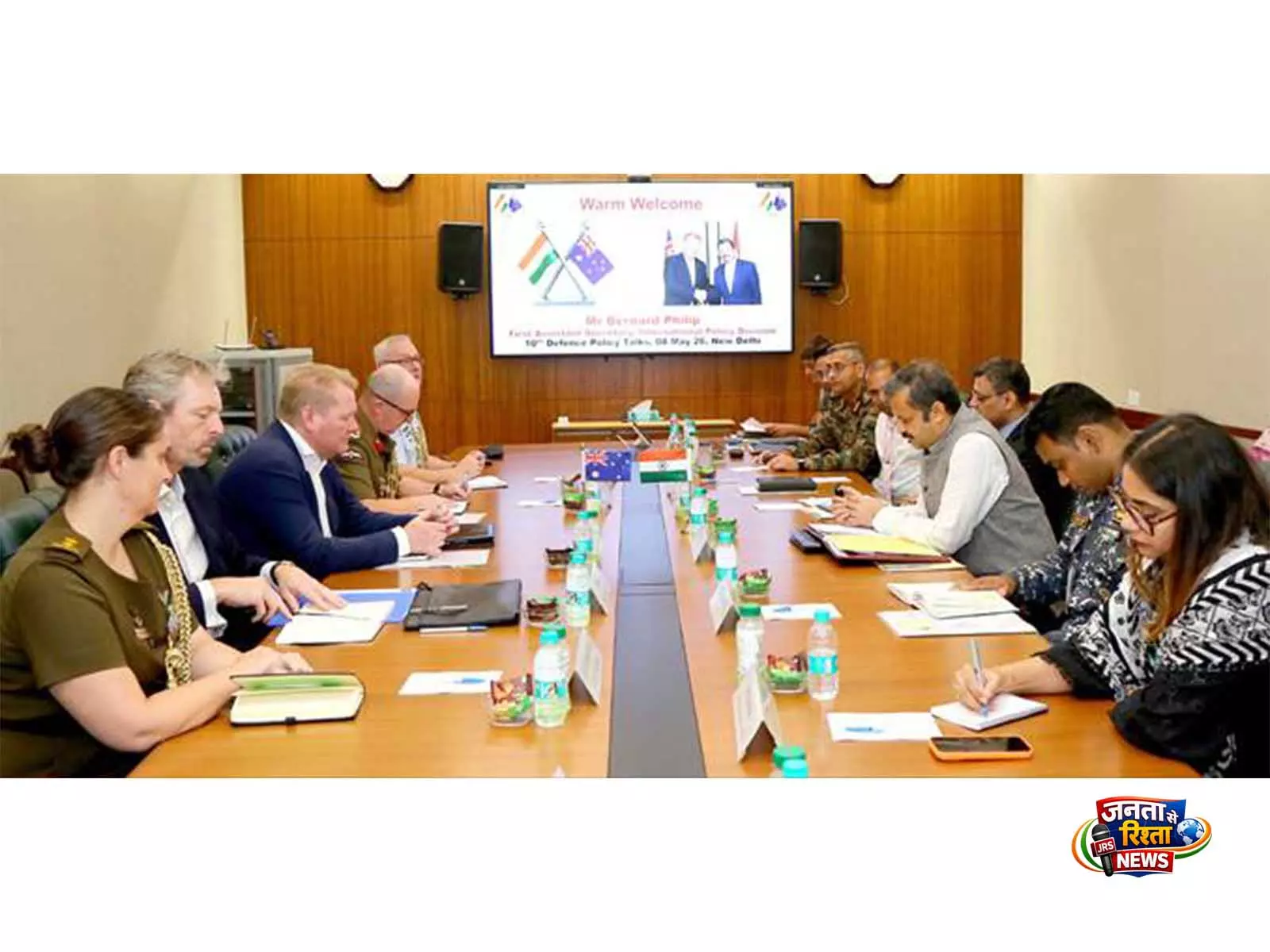 Australia और भारत ने 10वीं रक्षा नीति वार्ता में अपनी रणनीतिक रक्षा साझेदारी को और गहरा किया Australia और भारत ने 10वीं रक्षा नीति वार्ता में अपनी रणनीतिक रक्षा साझेदारी को और गहरा किया