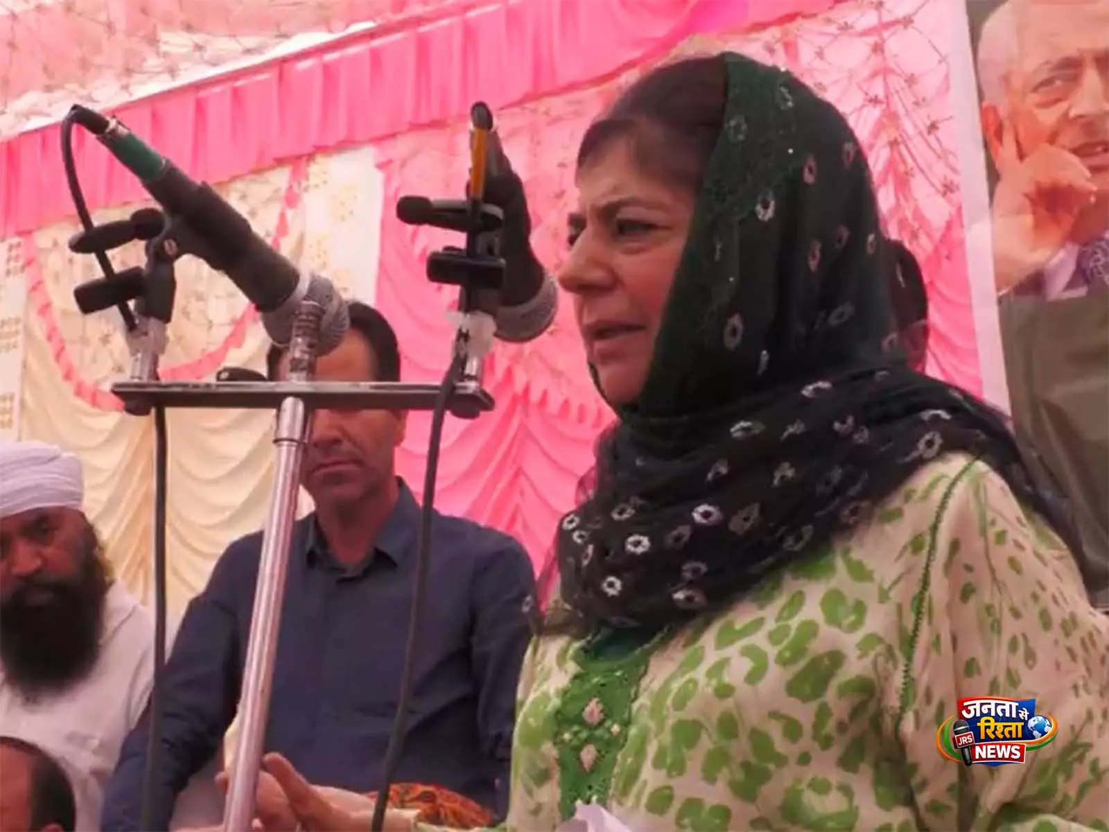 Mehbooba Mufti का दावा, पाकिस्तान से गुपचुप बातचीत जारी Mehbooba Mufti का दावा, पाकिस्तान से गुपचुप बातचीत जारी
