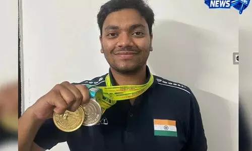 तनिष्क मुरलीधर ने कुमार सुरेंद्र सिंह शूटिंग चैंपियनशिप में गोल्ड और सिल्वर जीता