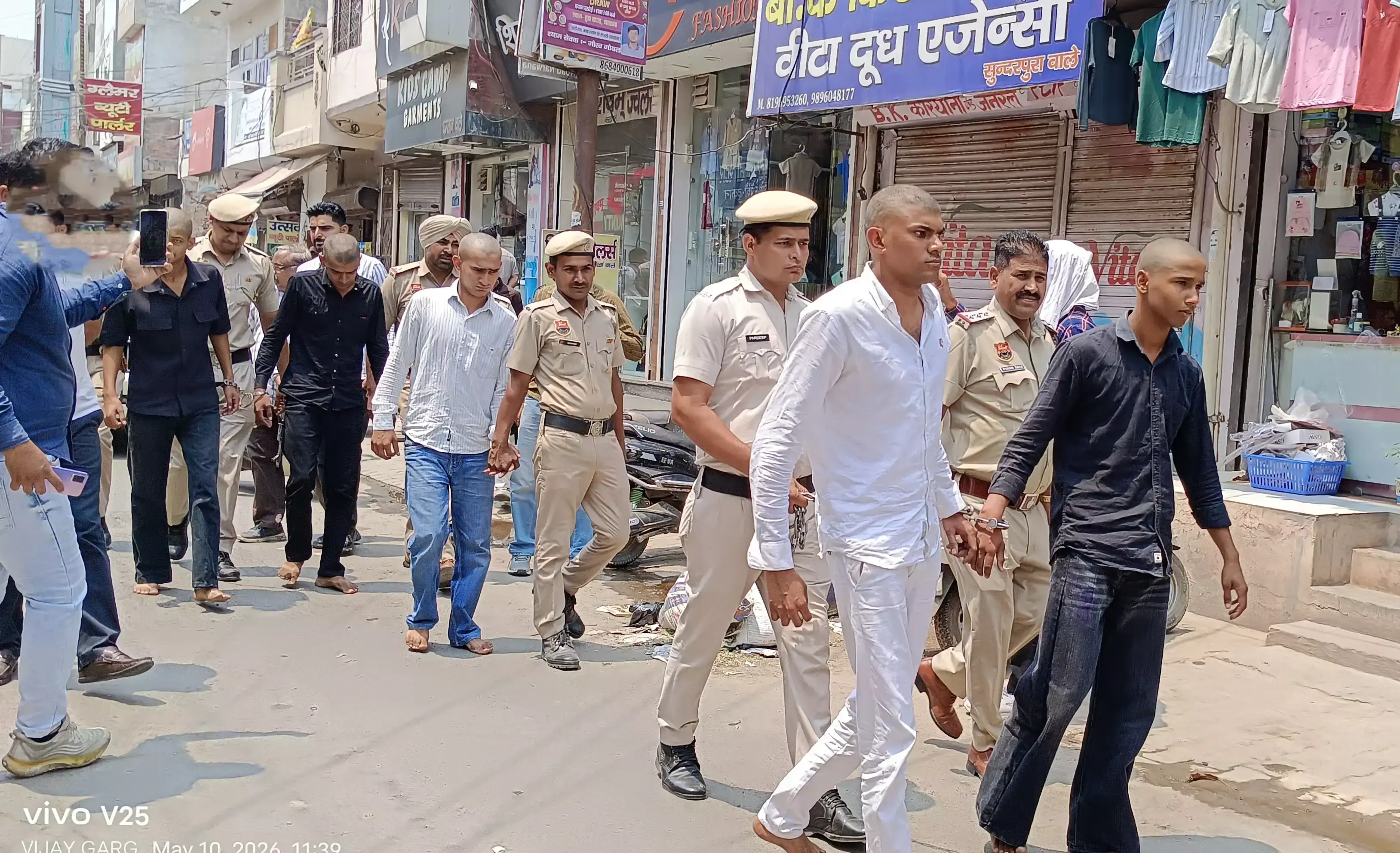 Jind: रंगदारी मांगने वाले गिरोह पर पुलिस का शिकंजा Jind: रंगदारी मांगने वाले गिरोह पर पुलिस का शिकंजा