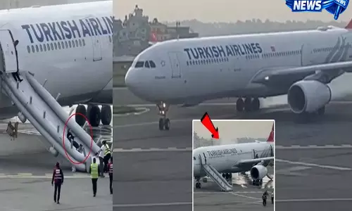 Kathmandu airport accident: प्लेन के टायर में आग, वीडियो में दिखा धुआं और अलर्ट Kathmandu airport accident: प्लेन के टायर में आग, वीडियो में दिखा धुआं और अलर्ट