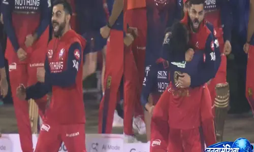IPL 2026: विराट कोहली का अनोखा जश्न, क्रुणाल पांड्या के ऊपर से कूदकर मनाई जीत- VIDEO
