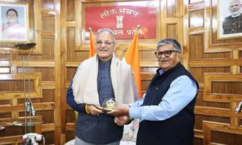 Shimla: पंजाब राज्यपाल ने कविन्द्र गुप्ता से मुलाकात की Shimla: पंजाब राज्यपाल ने कविन्द्र गुप्ता से मुलाकात की