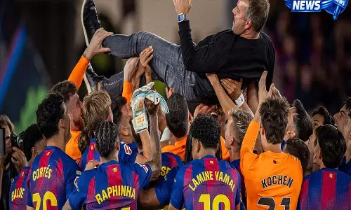Emotional La Liga: पिता की मौत के कुछ घंटे बाद हंसी फ्लिक ने बार्सिलोना को जीत दिलाई