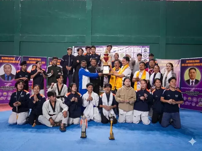Arunachal: SAI 29वीं स्टेट-लेवल ताइक्वांडो चैंपियनशिप का चैंपियन बना Arunachal: SAI 29वीं स्टेट-लेवल ताइक्वांडो चैंपियनशिप का चैंपियन बना