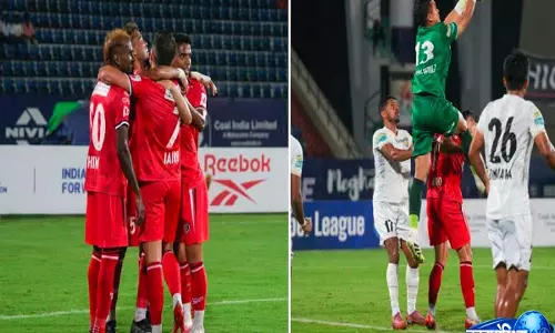 ISL 2025-26: नॉर्थईस्ट यूनाइटेड ने जाइरो सैमपेरियो के दो गोल से चेन्नईयिन FC को 4-1 से हराया ISL 2025-26: नॉर्थईस्ट यूनाइटेड ने जाइरो सैमपेरियो के दो गोल से चेन्नईयिन FC को 4-1 से हराया