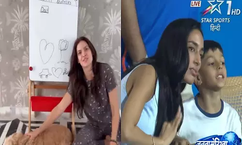 VIDEO: Hardik Pandya के बेटे अगस्त्य का खास मदर्स डे सरप्राइज, नताशा के लिए क्रिएटिव ट्रिब्यूट VIDEO: Hardik Pandya के बेटे अगस्त्य का खास मदर्स डे सरप्राइज, नताशा के लिए क्रिएटिव ट्रिब्यूट