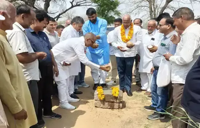 Narnail: विधायक ने नई सड़क परियोजना का उद्घाटन किया Narnail: विधायक ने नई सड़क परियोजना का उद्घाटन किया