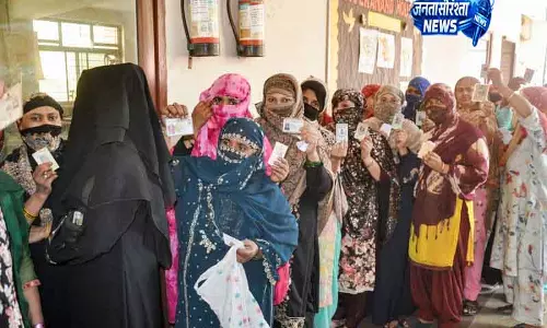 Haryana स्थानीय निकाय चुनाव में 54% मतदान Haryana स्थानीय निकाय चुनाव में 54% मतदान