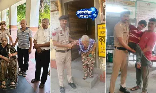 बुज़ुर्ग और दिव्यांग वोटरों के लिए Sonepat पुलिस सक्रिय