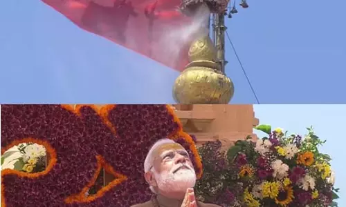 सोमनाथ मंदिर में वैदिक मंत्रों और भजनों के बीच पहली बार कुंभाभिषेक संपन्न सोमनाथ मंदिर में वैदिक मंत्रों और भजनों के बीच पहली बार कुंभाभिषेक संपन्न