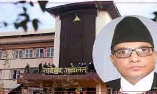 नेपाल में CJ नॉमिनेशन को लेकर संवैधानिक विवाद बढ़ा नेपाल में CJ नॉमिनेशन को लेकर संवैधानिक विवाद बढ़ा