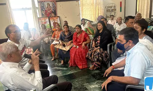 भाविप विवेकानंद शाखा के शिविर में जोड़ों के दर्द से परेशान सैकड़ों नागरिकों ने लिया स्वास्थ्य लाभ